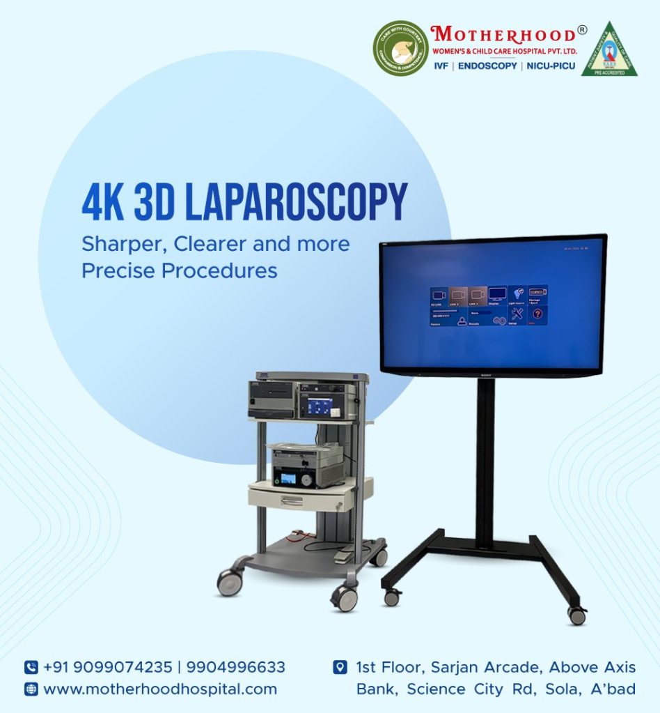 advanced 3D Laparoscopy Motherhood hospital